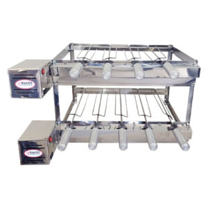 Grill 9 espetos Dois andares